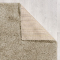 Kusový koberec Shaggy Teddy Natural štvorec