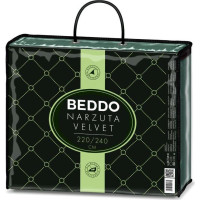 Prehoz na posteľ BEDDO Velvet 220x240 cm - zelený