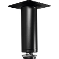 Aqualine KERAMIA FRESH výškovo nastaviteľná nožička, výška 100-110mm, čierna mat 10077B