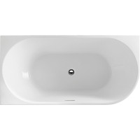 Aqualine TIBERA L rohová stojaca vaňa, 150x75cm, biela E1047