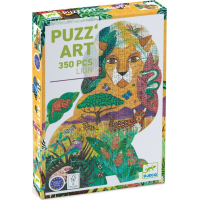 DJECO Obrysové puzzle Lev 350 dielikov