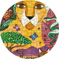 DJECO Obrysové puzzle Lev 350 dielikov