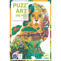 DJECO Obrysové puzzle Lev 350 dielikov