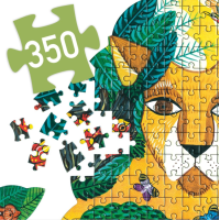 DJECO Obrysové puzzle Lev 350 dielikov