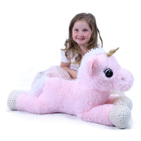 Rappa Veľký plyšový jednorožec Niko 70 cm