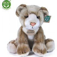 Rappa Plyšové levíče sediace 27 cm ECO-FRIENDLY