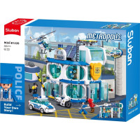 Sluban Metropolis M38-B1220 Policajná stanica: Zatknutie banditov