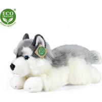 Rappa Plyšový pes husky ležiaci 30 cm