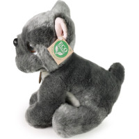 Rappa Plyšový pes francúzsky buldoček sediaci 26 cm ECO-FRIENDLY