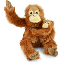 Rappa Plyšový orangutan s mláďaťom 28 cm ECO-FRIENDLY