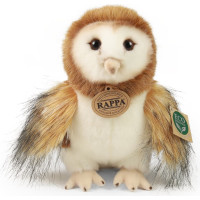 Rappa Plyšová sova pálená 20 cm ECO-FRIENDLY