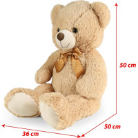 Rappa Veľký plyšový medveď Ron s visačkou 78 cm