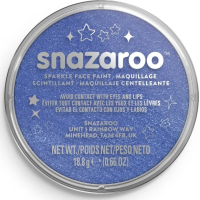 SNAZAROO Farba na tvár Trblietavá Modrá (Sparkle Blue) 18ml