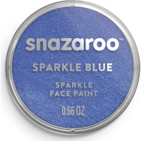 SNAZAROO Farba na tvár Trblietavá Modrá (Sparkle Blue) 18ml