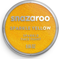 SNAZAROO Farba na tvár Trblietavá Žltá (Sparkle Yellow) 18ml