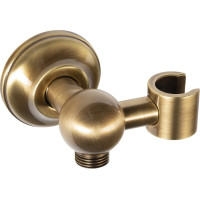 Sapho ANTEA držiak sprchy s vyústením, bronz 981R6