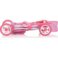 CHIPOLINO Hlboký kočík pre bábiky Dora Unicorn