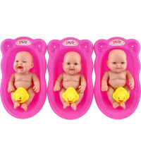 TEDDIES Bábika s kačičkou 1ks (mix)