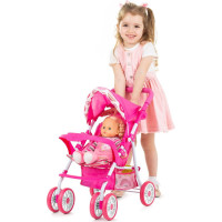 CHIPOLINO Športový kočík pre bábiky Dolly Multicolor