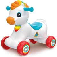 CLEMENTONI BABY Interaktívne odrážadlo koník 3v1