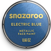 SNAZAROO Farba na tvár Metalická Modrá (Electric Blue) 18ml