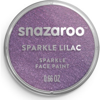 SNAZAROO Farba na tvár Trblietavá Filová (Sparkle Lilac) 18ml