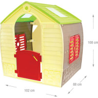 MOCHTOYS Detský záhradný domček Happy House