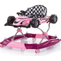 CHIPOLINO Chodítko interaktívne Car Racer 4v1 Pink