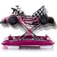 CHIPOLINO Chodítko interaktívne Car Racer 4v1 Pink