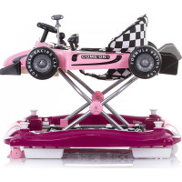 CHIPOLINO Chodítko interaktívne Car Racer 4v1 Pink