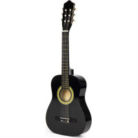 ECOTOYS Detská gitara čierna 86 cm