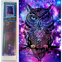 NORIMPEX Diamantové maľovanie Magická sova 30x40cm