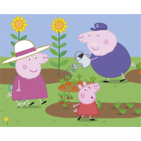 DINO Obrázkové kocky Prasiatko Peppa: Veselý deň, 20 kociek
