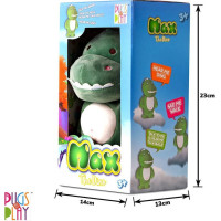 Plyšový interaktívny Dinosaurus Max - zelený