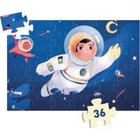 DJECO Puzzle Astronaut na mesiaci 36 dielikov