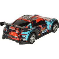 KIK Športové auto RC modro-červené
