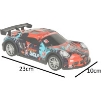 KIK Športové auto RC modro-červené