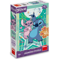 Dino Puzzle Stitch diamond 200 dielikov