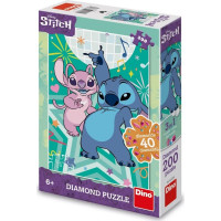 Dino Puzzle Stitch diamond 200 dielikov