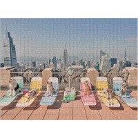 Galison Puzzle Psy v New Yorku 1000 dielikov