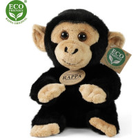 Rappa Plyšová opica šimpanz sediaci 18 cm ECO-FRIENDLY