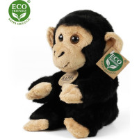 Rappa Plyšová opica šimpanz sediaci 18 cm ECO-FRIENDLY