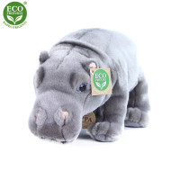 Rappa Plyšový hroch stojaci 30 cm ECO-FRIENDLY