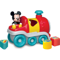 CLEMENTONI BABY Disney Vkladací vláčik Mickey Mouse