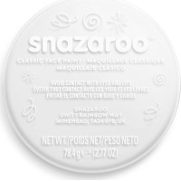 SNAZAROO Farba na tvár Biela (White) 75ml
