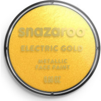 SNAZAROO Farba na tvár Metalická Zlatá (Electric Gold) 18ml