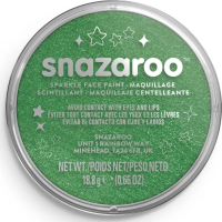 SNAZAROO Farba na tvár Trblietavá Svetlo zelená (Sparkle Pale Green) 18ml