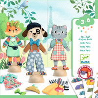 DJECO Koláž Bonjour Paris