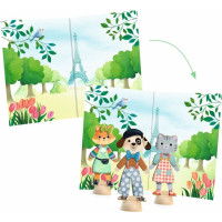DJECO Koláž Bonjour Paris
