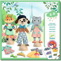 DJECO Koláž Bonjour Paris